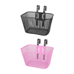 Childrens Bicycles Basket Bicycles Front Handlebar Basket Waterproof Metal Tricycle Basket Cycling Accessories