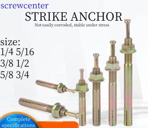 (5PCS) M6 M8 M10 M12/Strike Anchor/ Concrete Anchor/Expansion Bolt/Hammer Strike Pin Drive