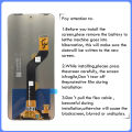 LCD With Frame For Infinix Hot 20 Play X6825 X6826 Lcd Display Touch Screen Digitizer Replacement. 