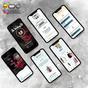 UNDANGAN PERNIKAHAN DIGITAL WEBSITE CANTIK ELEGAN DAN UNIK