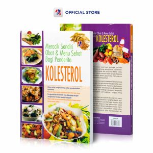 Buku Meracik Sendiri Obat & Menu Sehat Bagi Penderita Kolesterol / Pustaka Baru Press - PB