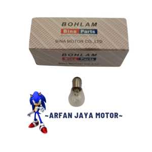 BOHLAM STOP MOTOR 10 PCS MURAH (1PAK) 12V BOHLAM REM BELAKANG