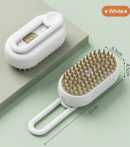 แปรงอบไอน้ำแมว หวีนวดสัตว์เลี้ยง แมว สุนัข กรูมมิ่งหวี สเปรย์ไฟฟ้า สเปรย์น้ำ แมวอาบน้ำแปรง แปรงผม กรูมมิ่งอุปกรณ์ จัดส่งฟรี