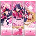 4 Styles Oshi no Ko  card Hoshino Ai Hoshino Ruby Arima Kana Mem Cho Card LOMO Anime Cards Toys for Children Christmas Gift. 