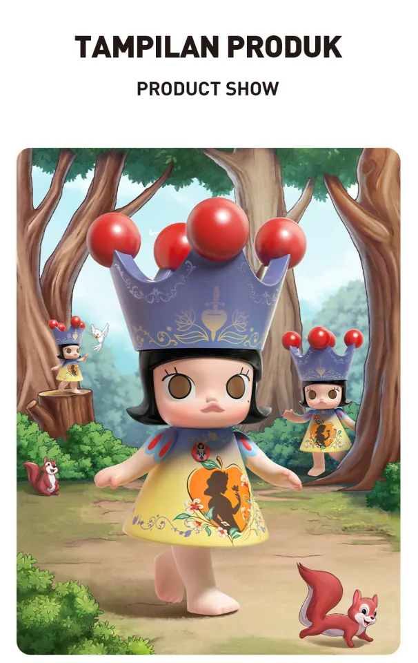 POPMART Mega Royal Molly Snow White 400% ポップマート メガ