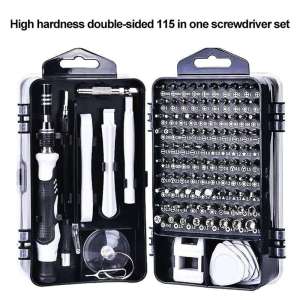 115 pieces Magnetic precision multifunctional screwdriver set