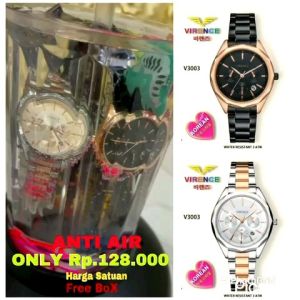 Jam Tangan Wanita Virence Original V3003 Tahan Air Garansi 1 Tahun Gratis Ongkir Cod