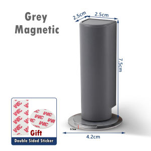 Nail-free Door Stop Stainless Steel Door Holder Floor Mounted Door Stop Thin Door Stop Magnetic Door Suction