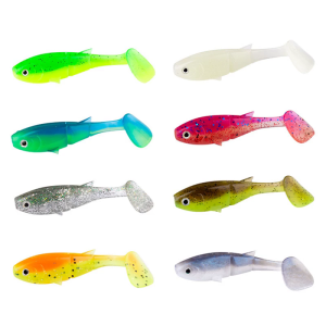 6pack High Elasticities Lures Flexible Fishing Soft Durability Fishing Baits Fishing Lures Accessories