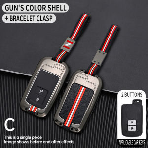 Zinc Alloy Car Remote Key Case For Toyota Altis/Camry/Harrier/Sienta/Wish/Prius Keyless Remote Car Key Cover Casing Harrier 2014-2018 2008-2021