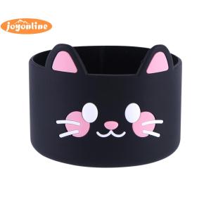 [joyonline]Silicone Water Bottle Boot Heat Insulation Cute Protective Sleeve Protective Bottom Base for Stanley 40oz Water Bottle