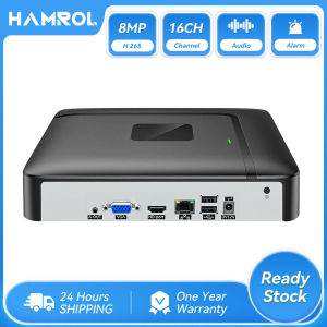 Hamrol 16CH/10CH 4K CCTV NVR Face Detection H.265 Security Video Recorder  P2P XMEYE NVR For IP Camera