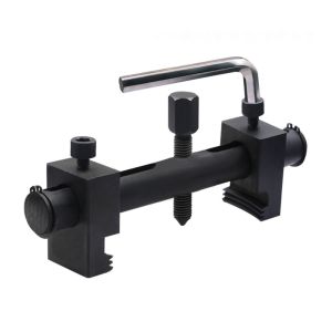 5210A 40-165มม. ตัวดึงพูลเลย์ ประหยัดแรงงาน ป้องกันการลื่น ตัวถอดเพลาข้อเหวี่ยง แบบพกพา ทั่วไป ตัวดึงริบบิ้นแบบร่อง ชุดเครื่องมือซ่อมรถยนต์