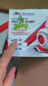Máy Bơm Baoyu BYS Phiên Bản Cải Tiến – Vận Hành Êm Ái Mạnh Mẽ Tiết Kiệm Điện