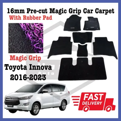 TOYOTA INNOVA 2016-2023 CARPET 16MM MAGIC GRIP