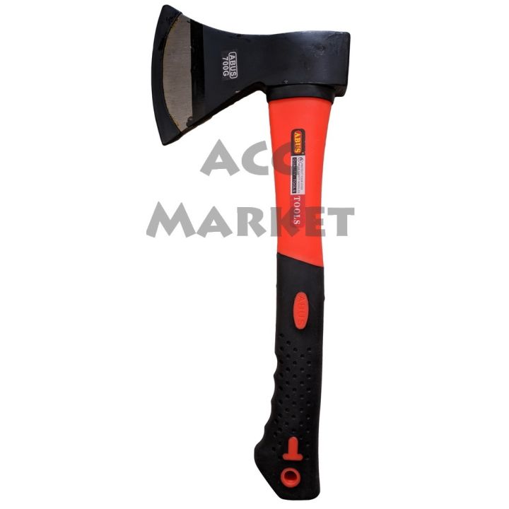 Kapak Baja Belah Kayu 600gr Kampak Survival Gagang