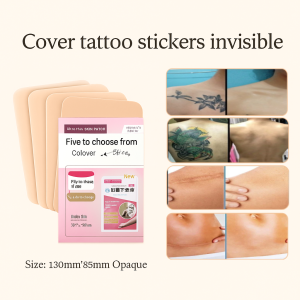 Ultra Thin Tattoo Concealing Tape Waterproof Tattoo Cover Tape Tattoo Cover Up Patch For Covering Up Scars Tattoos