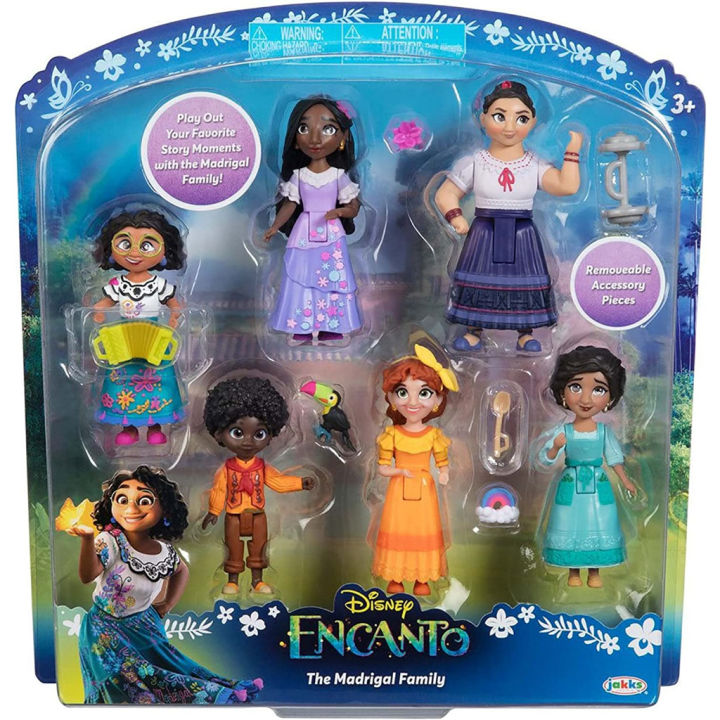 Disney Encanto Doll Figures, The Madrigal Family 6Pack Set Lazada PH