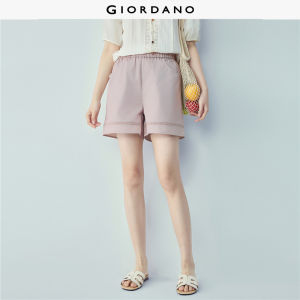 Giordano Women Women Pure Cotton Shorts Free Shipping 05406303
