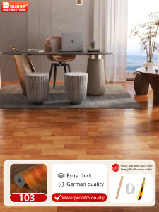 DUBOR vinyl tile flooring self adhesive 1*5-1*10-2*5-2*10m vinyl sticker vinyl sticker waterproof vinyl floor mat linoleum rubberized makapal floor mat linoleum rubberized