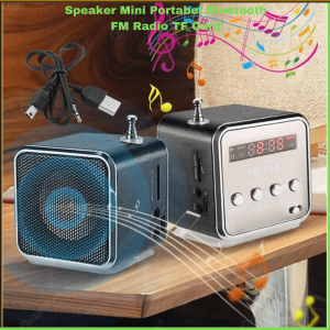 COD NBY Speaker Mini Portabel Bluetooth FM Radio TF Card TD V26 / Speakers Portabel Mini Radio Fm Mudah Di Bawa Speaker Bluetooth Portable Super Bass