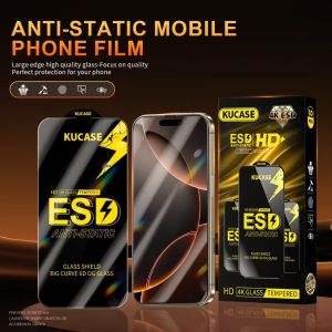 Pelindung Layar Tempered GLass Clear dan Privacy Anti Spy Anti Static Full Cover ESD Kompatibel Untuk Samsung Galaxy S25 Fe