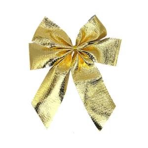 Reusable Christmas Ribbon Ornament Soft Textured Festival Homes Decoration Piece Easy Hanging Christmas Accessory