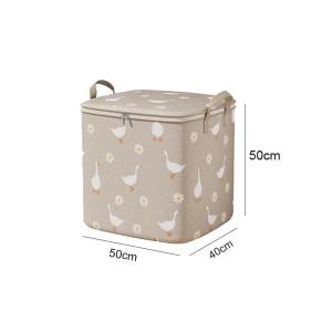 JOS1570 Storage Bag Pakaian Selimut / Tempat Penyimpanan Ukuran Jumbo Dengan Penutup Resleting