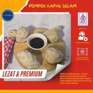 Pempek Kapal Selam (Isi 3 Pcs) | Lezat & Premium | Pempek Lindra Official | Pempek Berkualitas.