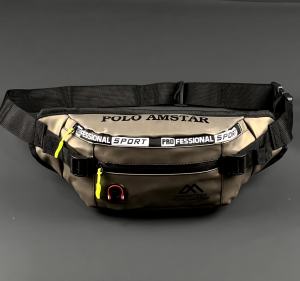 POLO AMSTAR - Waistbag Tas Pinggang Waterproof Bahan Ballon