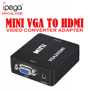 VGA to HDMI Converter Video Widely Compatible support HD 1080P
