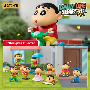 52TOYS CRAYON SHIN-CHAN Daily 3rd Series Blind Box Figure Toy