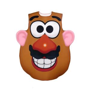 Funny Potato Head Couple Costume Halloween Mr and Mrs Matching Outfit Cartoon Vegetable Themed Cosplay Tunic Disguise Dress Up2026