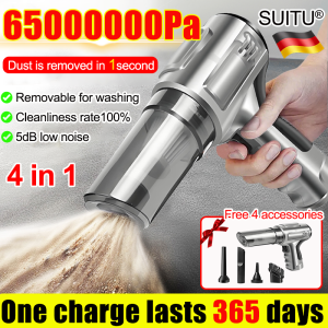 ⚡24 hours delivery⚡ wireless vacuum cleaner car vacuum kereta cordless wireless vacum cleaner car cordless vacuum powerful cleaner wireless mini vacuum cleaner Vacuuming/blowing/inflation/extraction 4 in 1 Type-c Fast Charge 吸尘机无线