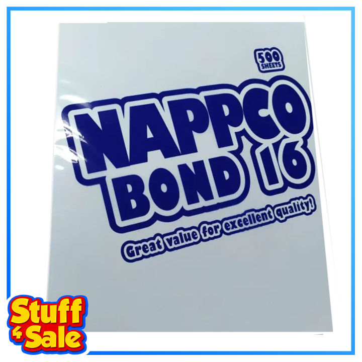 Nappco Bond Paper Substance 16 Short / Long | Lazada PH