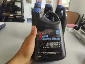 XTREME Algae Break- 1 Liter (No CHLORINE! No FILTRATION ! 30 days NO ALGAE)