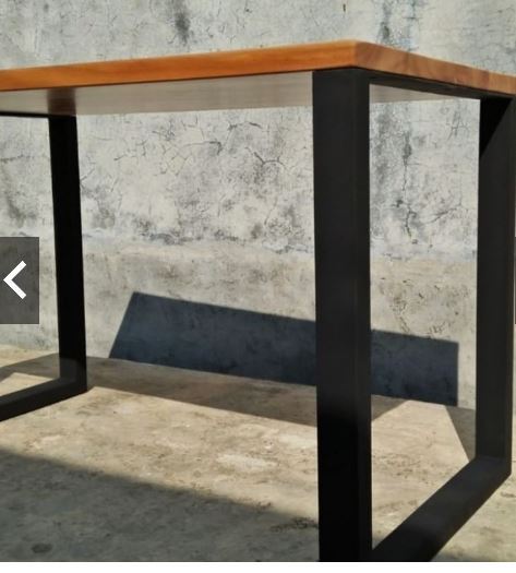 kaki meja besi hollow minimalis/kaki meja tamu/kaki meja caffe/meja