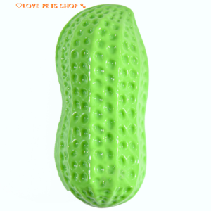 Đồ chơi cho Chó gặm sạch răng hình củ đậu phộng bằng nhựa TPR (mẫu mới) - Love Pets Shop