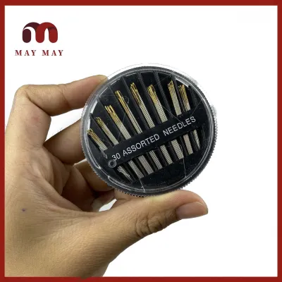 Hộp 30 cây kim đuôi vàng dùng may vá thêu tay rất phù hợp