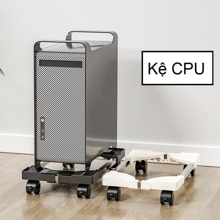 Kệ CPU máy tính Kệ để case máy tính điều chỉnh kích thước có bánh xe ...