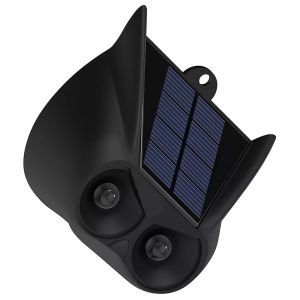ใหม่อุปกรณ์เครื่องไล่สัตว์พลังงานแสงอาทิตย์กันน้ำ IP55หมูป่าเครื่องไล่กระต่ายในเวลากลางคืนเครื่องยับยั้งกวางสำหรับหมาป่าแรคคูน