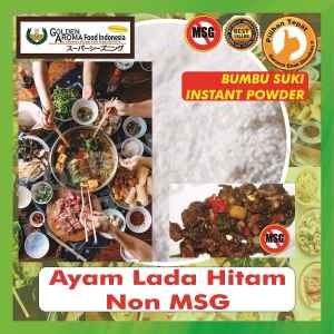 BUMBU STEAMBOAT Ayam Lada Hitam Non MSG 1Kg Suki Instan Shabu Hotpot Black Pepper Chicken Tanpa MSG Kiloan 1 Kg Barbekyu Halal Sabu Kuah Soup Original Stemboat Steambot Steamboot Sukiyaki Grill Bakar Instant Gafi Murah Enak Terbaik Premium Promo