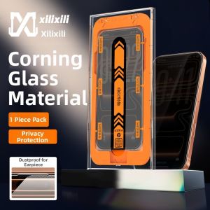 xilixili    Dust-proof Anti-peeping Full-screen Film for iPhone 11/12/13/14 Pro/15 Pro Max