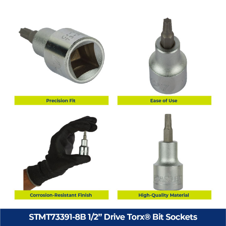 Stanley%20STMT73391-8B%201/2"%20Drive%20TORX%C2%AE%20Bit%20Sockets%20-%20T27%20-%20Image%204