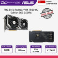 ASUS ROG Strix Radeon RX 7600 OC Edition 8GB GDDR6 Graphics Card RX7600. 