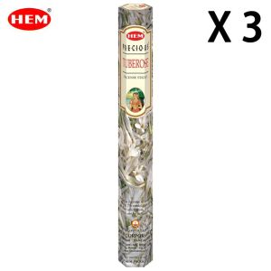 HEM Tuberose Incense Sticks (20 Sticks Per Pack)