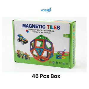 【Magnetic Rod Building Blocks】 3D Creative Imagination STEM Ultimate Magnet Construction Kits
