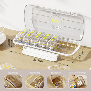 Tầm Nhìn 7 Ngày Máy Tính Bảng Hộp đựng thuốc Hàng Tuần Thuốc Máy Rút Thuốc Di Động Trường Hợp Tổ Chức 2 Lần Một Ngày Lớn Hộp đựng thuốc Hàng Ngày đồ sắp xếp thuốc Với Riêng Biệt Container Xách Tay Hàng Ngày Y Học Kế Hoạch Dispenser Trường Hợp Cho Vitamin/