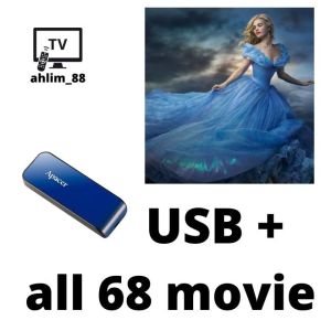 USB Flash Drive 1988 - 2022 Live-action animated Movies Collection 68 in 1 真人改编动画 电影合集 英语中英字 English subtitle Disney 迪士尼