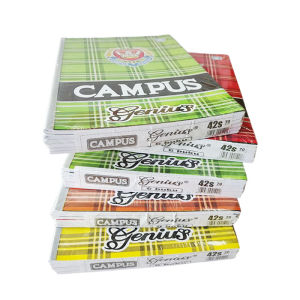 BUKU TULIS SEKOLAH GENIUS 42 LEMBAR [1 PACK/BOXY] / CAMPUS BUKU CATATAN PELAJARAN / BUKU TULIS GENIUS BOOKS B5 / BUKU KAMPUS 1 PAK